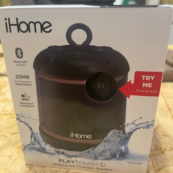 iHome Other - iHome Waterproof Portable Bluetooth Speaker